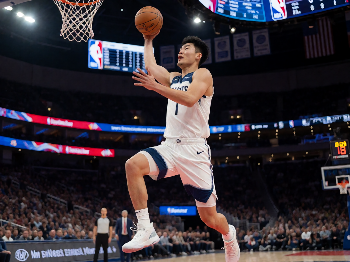 NBA篮球比赛精彩瞬间